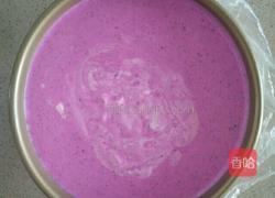 火龙果慕斯蛋糕