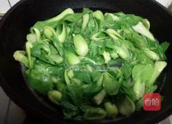香菇油菜的做法图解4