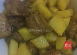 土豆烧排骨的做法图解6