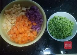 多彩糯米饭的做法图解2