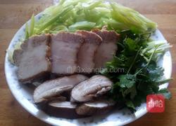 三香炒肉片的做法图解3