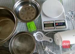 红丝绒8寸戚风蛋糕的做法图解3