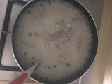 猪肝瘦肉粥。