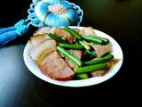 炫彩腊肉炒蒜薹