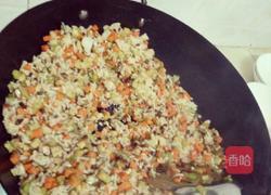 什锦炒饭（蔬菜肉丁炒饭）的做法图解11