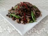爆炒羊杂