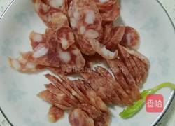 油菜百财炒饭的做法图解6