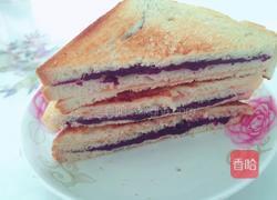 紫薯三明治的做法图解9