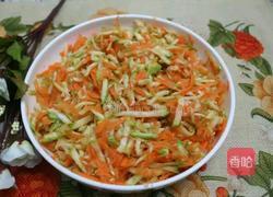 松香胡萝卜鸡蛋饼的做法图解3