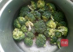 蒜香西兰花的做法图解1