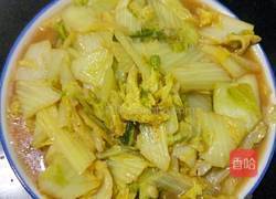 醋溜白菜的做法图解7