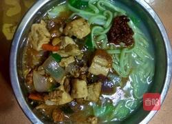 豆腐臊子蔬菜面的做法图解11