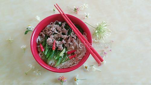 自制瘦肉青菜汤面的做法大全【图】_自制瘦肉