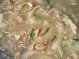 酸菜肉丝粉条汤