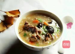 香菇鸡肉粥的做法图解13