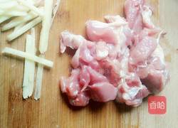 香菇鸡肉粥的做法图解2