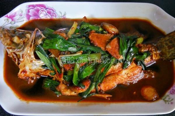 红烧桂鱼的做法_菜谱_香哈网