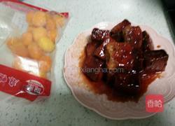蜜汁蛋黄烤肉的做法图解2