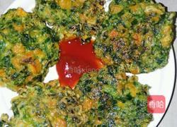 红薯韭菜饼的做法图解7