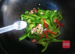 青椒炒肉的做法图解8