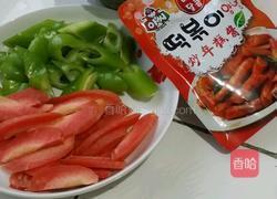 炒年糕的做法图解1