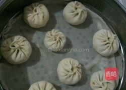 家常绿豆包的做法图解12