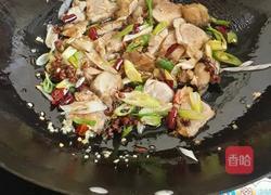 莲菜炒肉的做法图解3