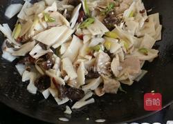 莲菜炒肉的做法图解6