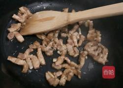 蒜香黄丝炒肉的做法图解6