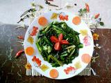 爆炒油麦菜