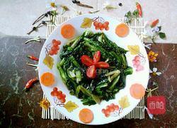 爆炒油麦菜的做法图解7