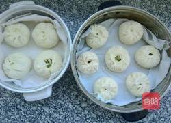 芹菜豆干包子的做法图解11