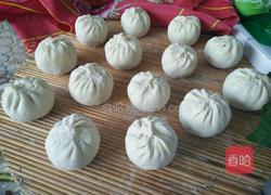 荠菜肉蒸包的做法图解14