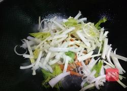 白芹炒肉丝的做法图解6
