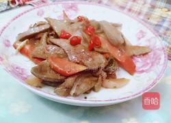 泡菜猪肝的做法图解1
