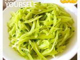 凉拌莴笋