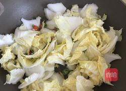 酸辣白菜的做法图解4