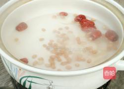 红枣花生粥的做法图解5