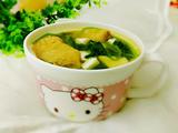 面筋菠菜汤