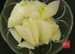 大头芥炒肉片的做法图解3