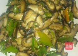 青椒炒香菇的做法图解8