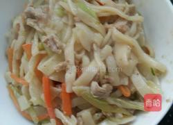 肉丝炒面的做法图解9