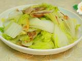 港式腊肠炒大白菜