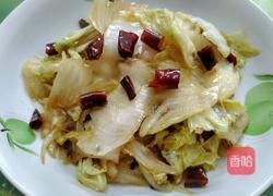 醋溜白菜的做法图解10