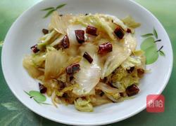 醋溜白菜的做法图解11