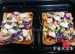 吐司披萨的做法图解7