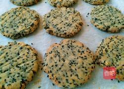 黑芝麻酥饼的做法图解9