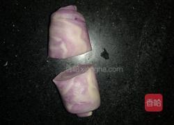 紫薯红豆沙酥的做法图解8
