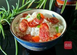 香肠焖饭的做法图解12