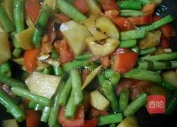 土豆豆角焖面的做法图解8